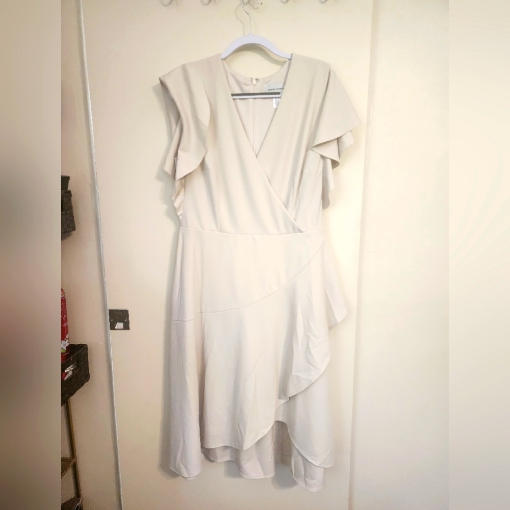 Cream colored dress